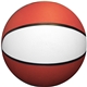 5 Mini Rubber Basketball - Colors