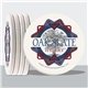 4 Pack Round Absorbent Stone Coasters