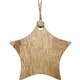 3 Wood Ornament - Star