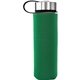 Metal Lanyard Lid 22 oz Frosted Glass Sleeve Bottle
