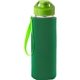 Easy Pour 22 oz Frosted Glass Sleeve Lanyard Bottle