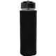 Pop Up Lid 22 oz Frosted Glass Sleeve Bottle