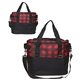 Plaid Insulated Cooler Bag