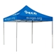 10- ft. Square Event Tent Full - Color Dye Sublimation (4 Locations)