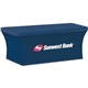 6- ft. Stretch Table Cover Front Print Only (with Stock Fabric Color)