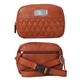 Brea Canyon Leather Cross Body Bag