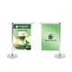 DisplaySplash Tabletop Vertical Flag - Double Sided