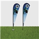 DisplaySplash 9 Single - Sided Custom Teardrop Flag