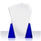 Facet Top Award with Blue Accents