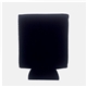 Black Rim Neoprene Can Cooler, REAL Neoprene, Not Foam