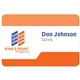 Tucson Express Plastic Name Badge 3 X 2