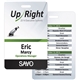 Memphis Event Name Badge 2-1/8 x 3-3/8 Vertical