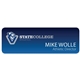 Tucson Express Plastic Name Badge 3 X 1