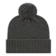 Premium Diagonal Weave Knit Cap with Cuff