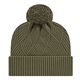 Premium Diagonal Weave Knit Cap with Cuff