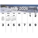 Big Numbers Appointment Calendar - Stapled