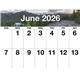 Big Numbers Appointment Calendar - Stapled