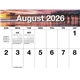 Big Numbers Appointment Calendar - Stapled