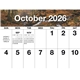 Big Numbers Appointment Calendar - Stapled