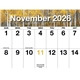 Big Numbers Appointment Calendar - Stapled