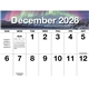 Big Numbers Appointment Calendar - Stapled
