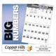 Big Numbers Appointment Calendar - Stapled