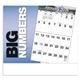 Big Numbers Appointment Calendar - Stapled