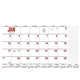 HotLine(R) Products 13- Month Desk Pad Calendar