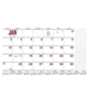 HotLine(R) Products 13- Month Desk Pad Calendar