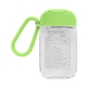 1 oz Hand Sanitizer Gel and Carabiner