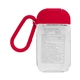 1 oz Hand Sanitizer Gel and Carabiner