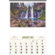 HotLine(R) Products Scenic America(R) Executive - White Ad Calendar