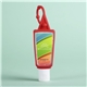 Hand Sanitizer Gel 1 oz Bottle with Carabiner