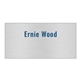 Los Angeles Custom Plastic Name Badge (Custom sized between 3 and 6 sq. in.)