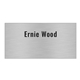 Los Angeles Custom Plastic Name Badge (Custom sized between 3 and 6 sq. in.)
