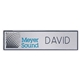 Hollywood Name Badge (Custom sized between 0 and 3 sq. in.)