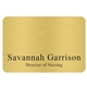 Savannah Custom Metal Name Badge (Custom sized between 6 and 9 sq. in.)