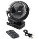 Zephyr Clip Fan with Power Bank, Light Remote Control