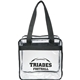 Game Day Clear Zippered Safety Tote