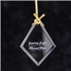 Diamond Jade Glass Ornament