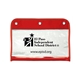Zippered Portfolio Pouch W / Three Holes