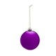 Chrome Round Disk Ornament