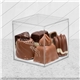 4 X 4 X 4 Clear Plastic Box