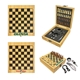 Chess Board Wine Set