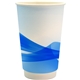 16 oz Full Color Groovy Paper Cup