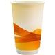 16 oz Full Color Groovy Paper Cup