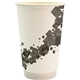 16 oz Full Color Floating Cube Paper Cup