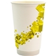 16 oz Full Color Floating Cube Paper Cup