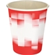 5 oz Full Color Shaded Checkers Paper Cup