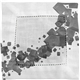 Floating Cubes Fabric Napkin
